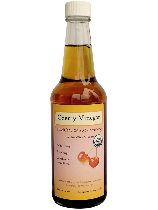 Organic Rainier Cherry Vinegar - white wine vinegar