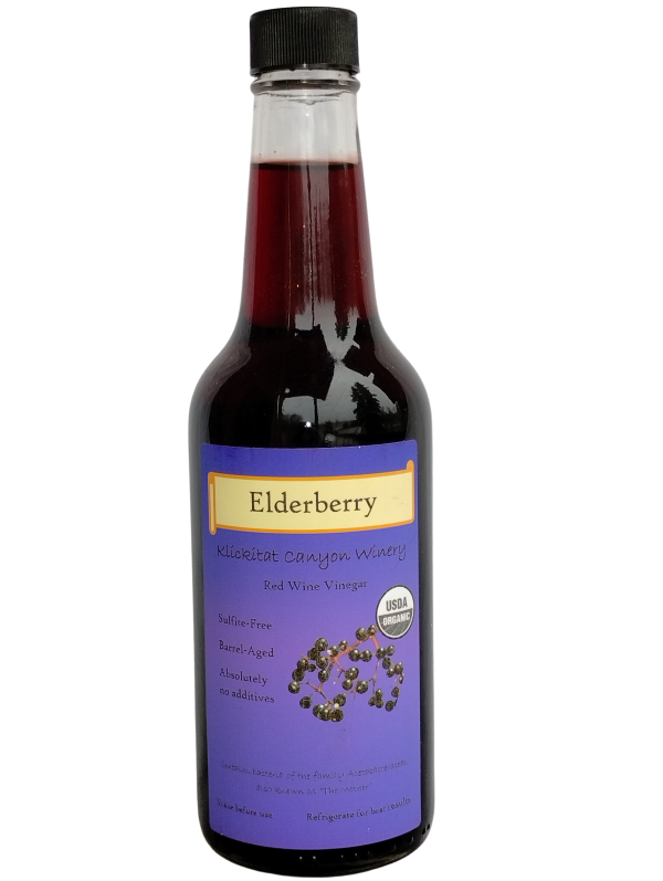 Organic Elderberry Vinegar - red wine vinegar