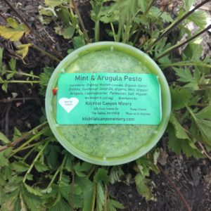 Klickitat Canyon Winery Vegan Pesto Mint and Arugula